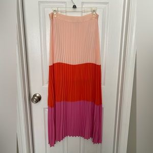 Express Color Block Maxi Skirt Petite Small